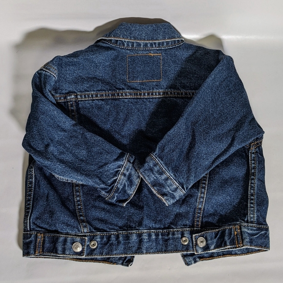 Levi's Jeans Jacket Boys Girls 2T Denim - Picture 4 of 8